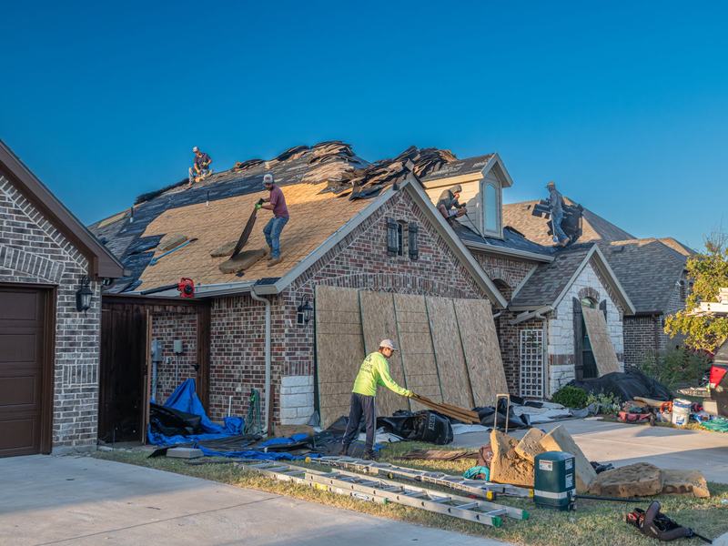 Finished roofing job for a Cedar Rapids homeowner